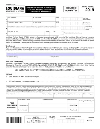 Free R 540Ins Louisiana Template